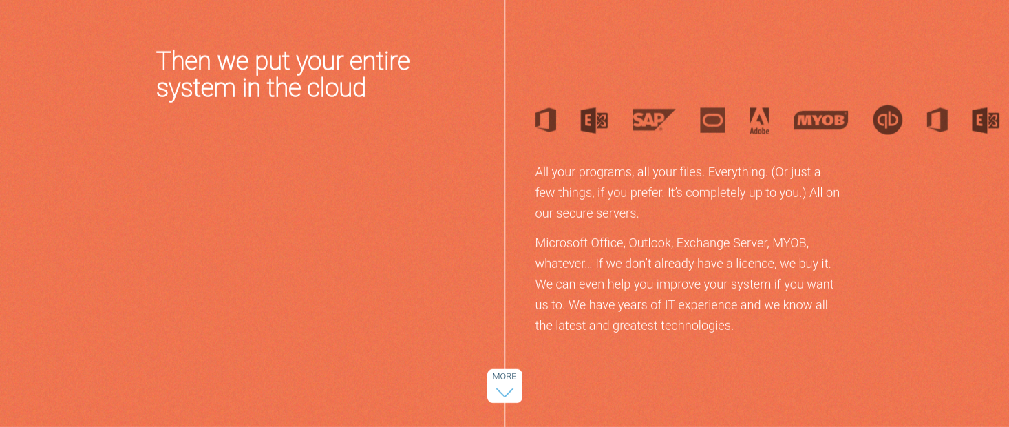 Cloud Networks: UX & copy for IT company, image 3 of 10