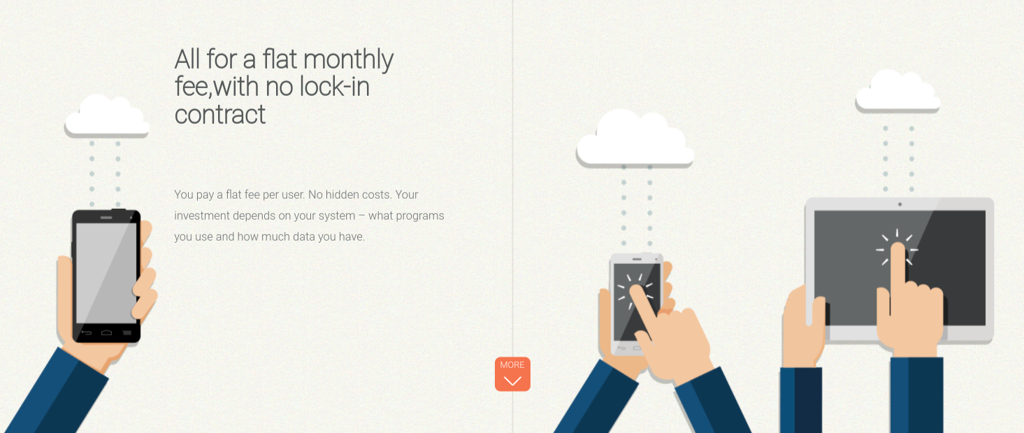 Cloud Networks: UX & copy for IT company, image 8 of 10