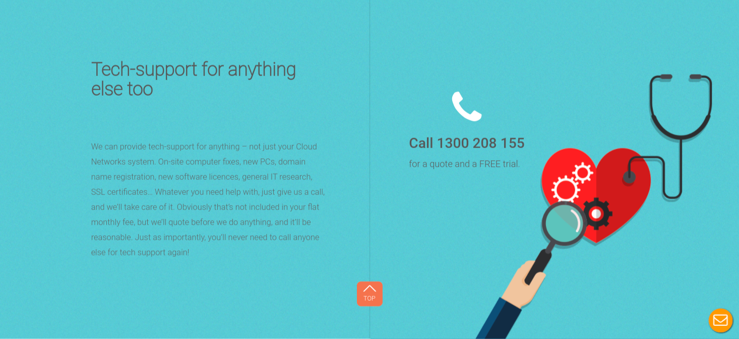 Cloud Networks: UX & copy for IT company, image 9 of 10
