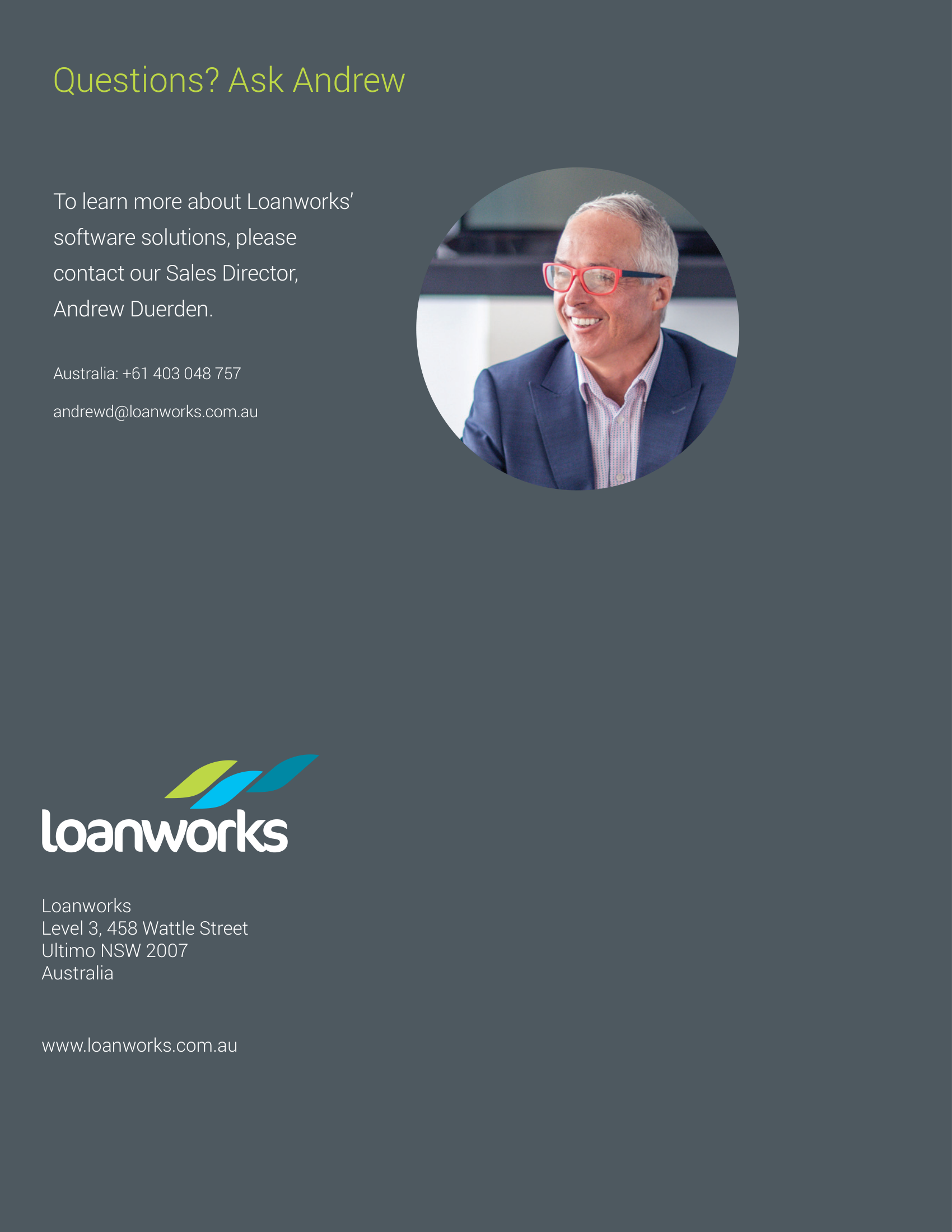 Loanworks: Brochure for Canadian business venture, image 20 of 20